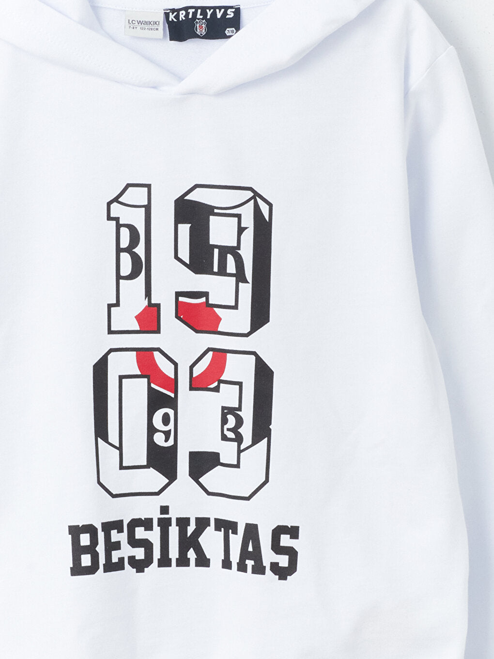 Beşiktaş Printed Long Sleeve Boys Hoodie