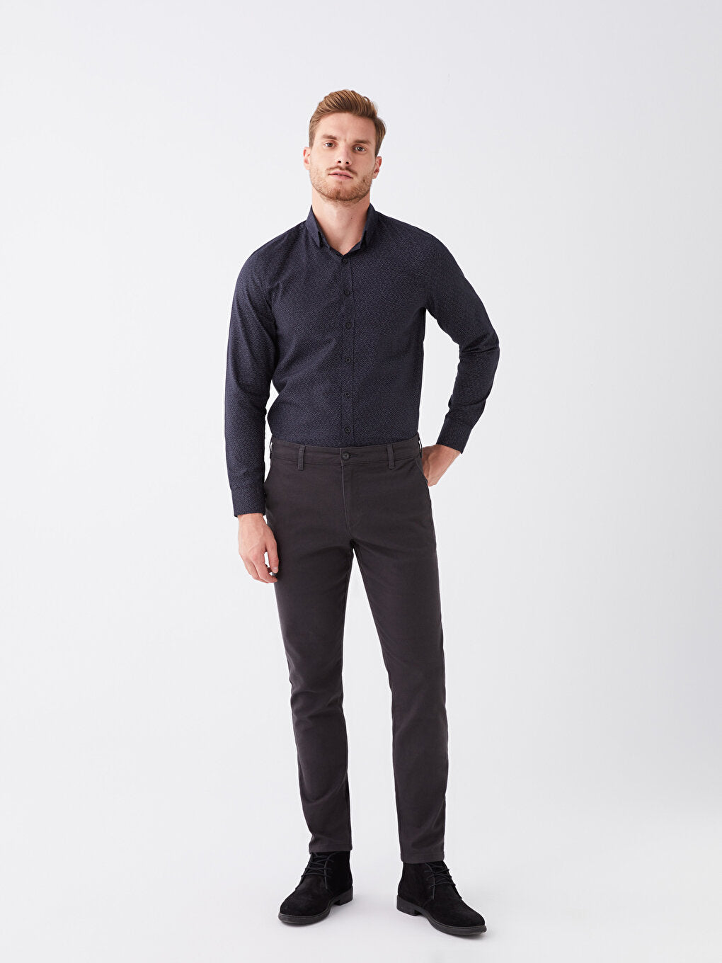 Slim Fit Men's Chino Trousers