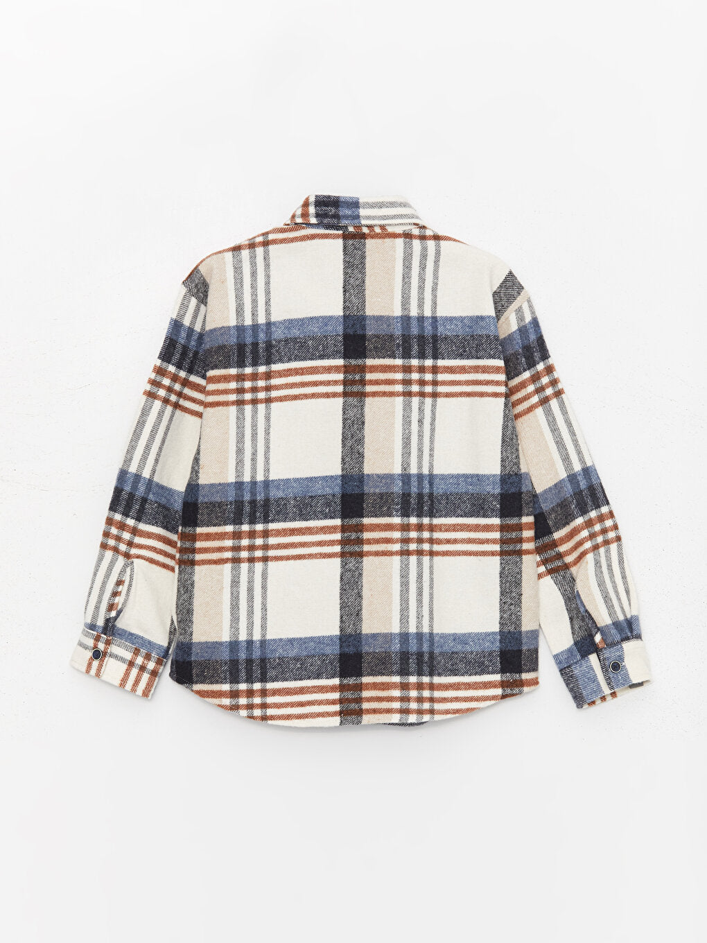 Comfortable Fit Plaid Boy's Shirt