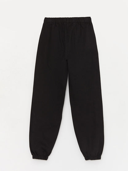 Girls' Elastic Waist Jogger Pants