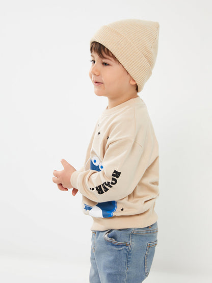 Crew Neck Long Sleeve Baby Boy Sweatshirt