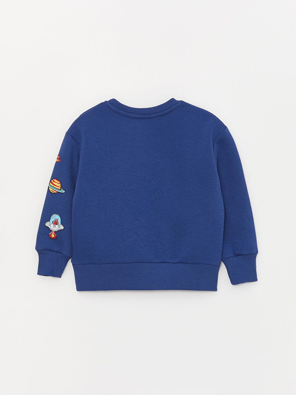 Crew Neck Long Sleeve Printed Baby Boy Sweatshirt