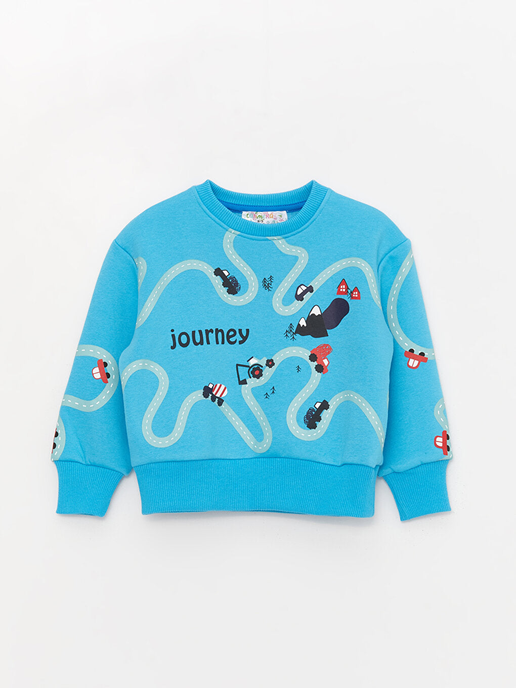 Crew Neck Long Sleeve Baby Boy Sweatshirt