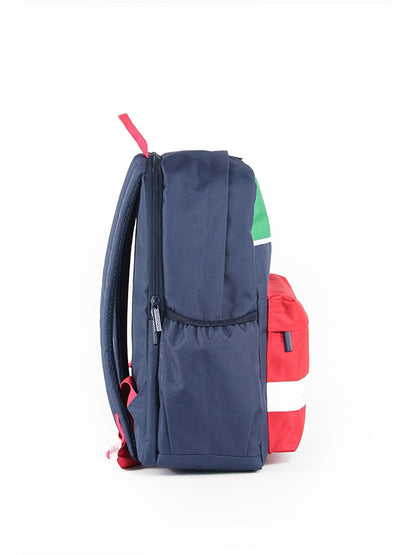 Color Blocked Boy's School Bag