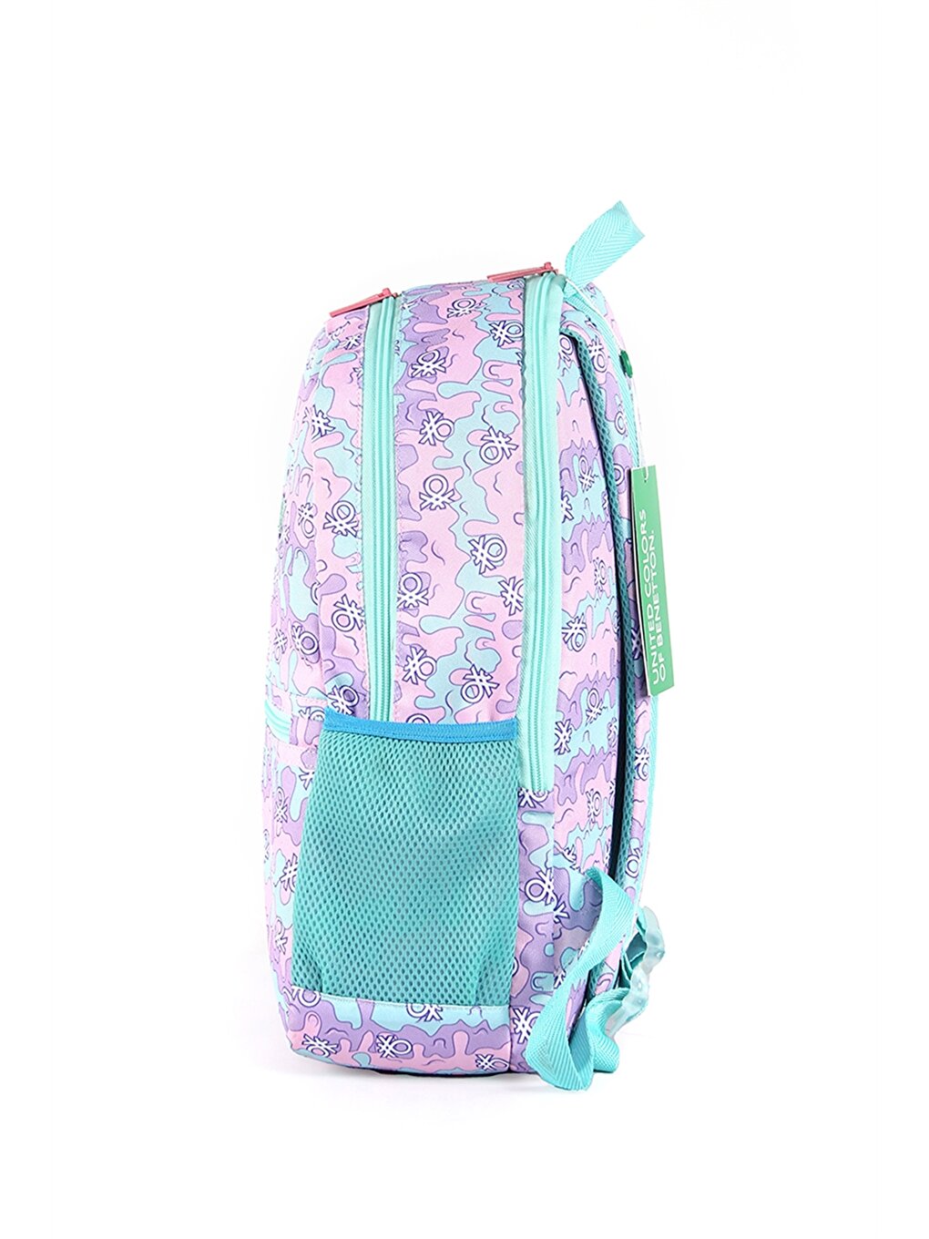 Girl's School Bag with Lettering Embroidery