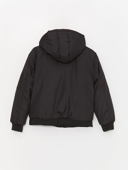 Hooded Boy's Puffer Coat