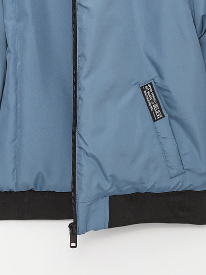 Hooded Boy's Puffer Coat