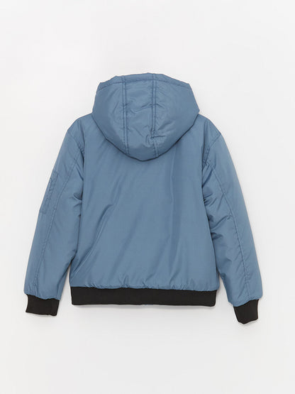 Hooded Boy's Puffer Coat