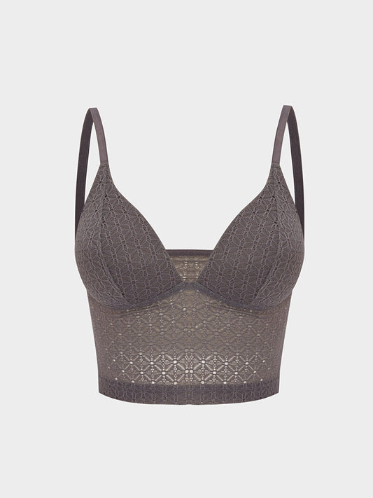 Non-wireless Padding Lace Bralette