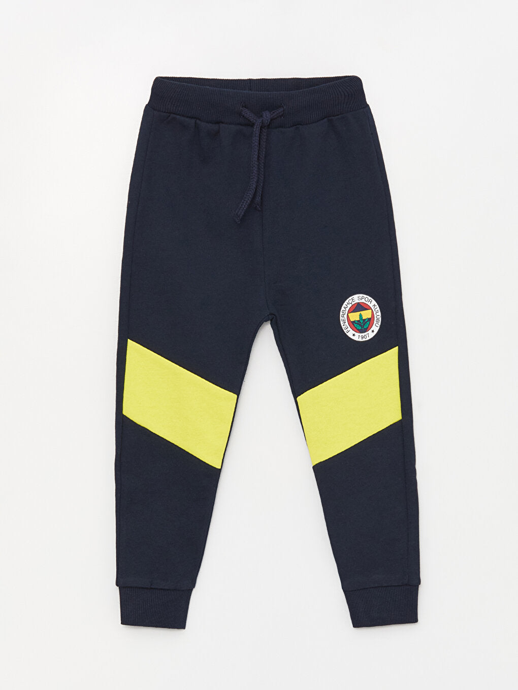 Crew Neck Fenerbahce Printed Baby Boy Sweatshirt and Sweatpants Set