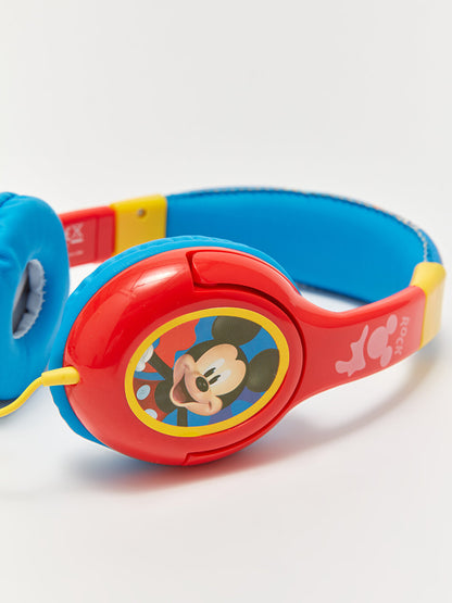 Mickey and Minnie Mouse Printed Headphones