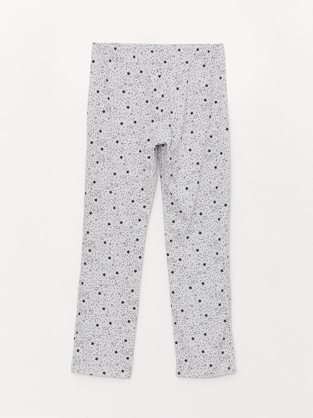 Patterned Women's Pajama Bottoms with Elastic Waist