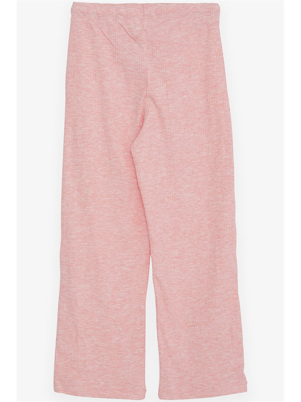 Basic Girl's Trousers with Elastic Waist