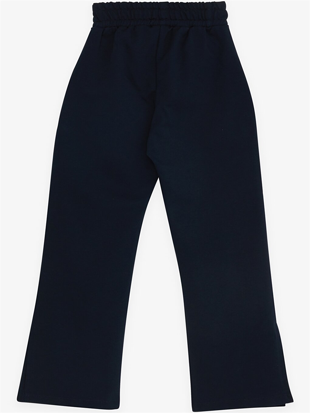 Basic Girls' Sweatpants with Elastic Waist