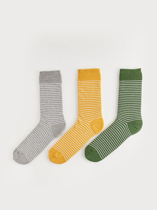 Striped Men's Sock Socks 3-pack