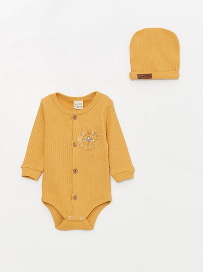 Crew Neck Long Sleeve Baby Boy 3 Piece Set