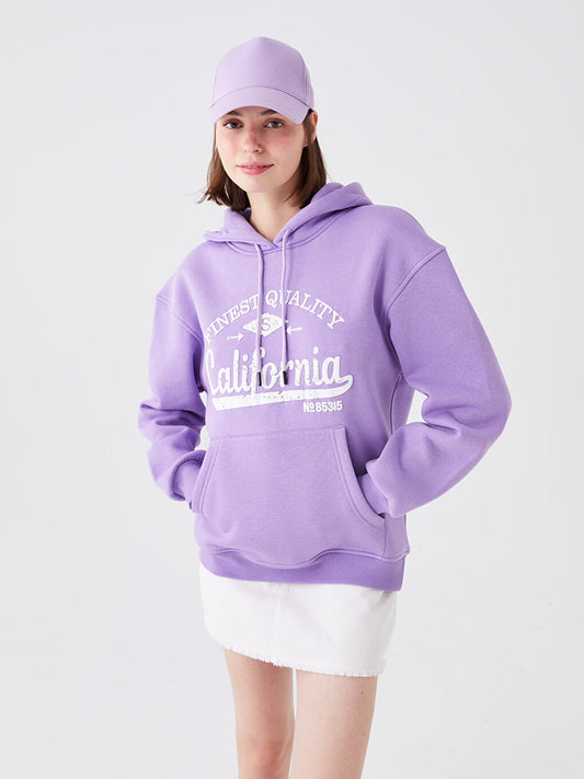 Printed Hooded Women's Hoodie