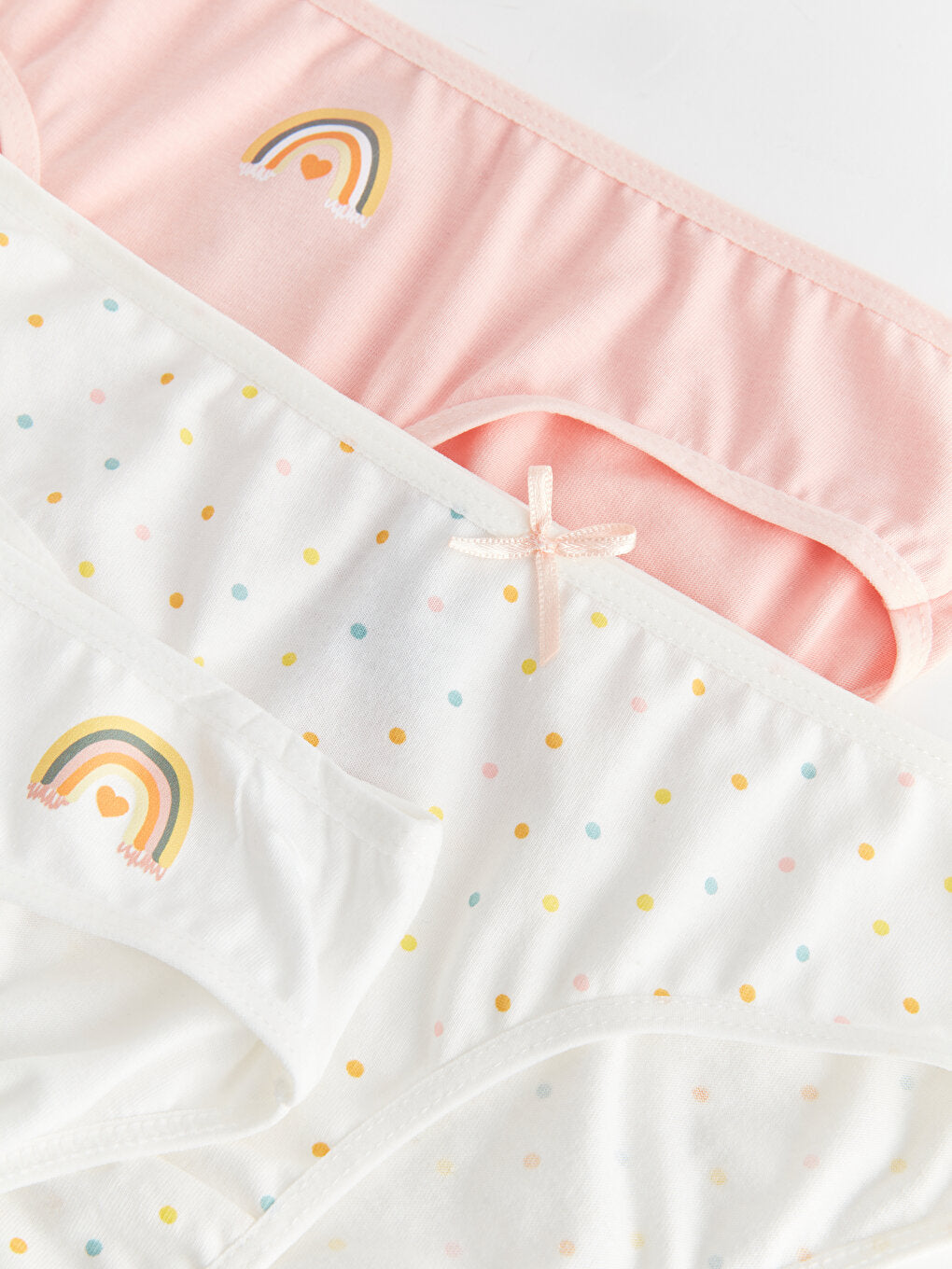 Printed Cotton Girl's Panties 3-Piece