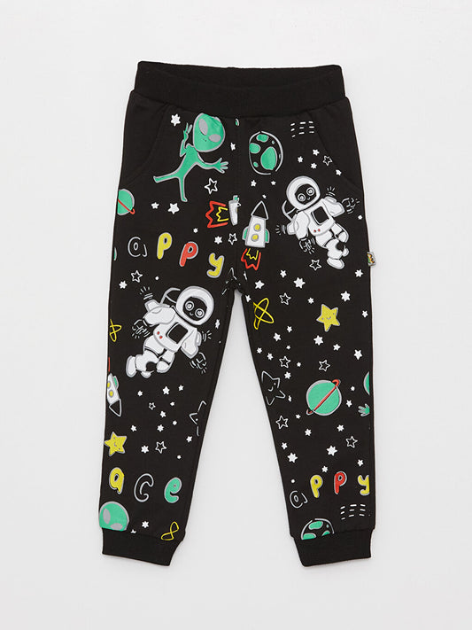 Printed Baby Boy Jogger Tracksuit Bottom