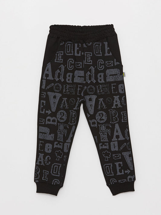 Printed Baby Boy Jogger Tracksuit Bottom