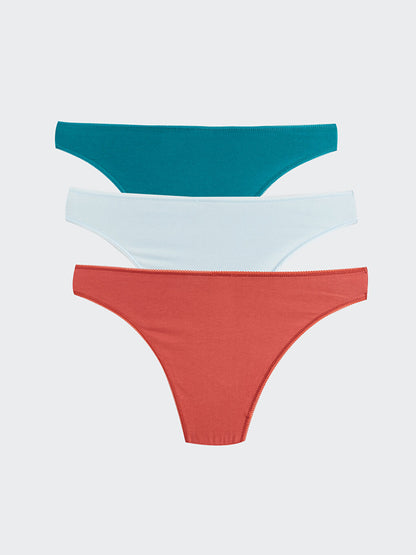 Plain Brazilian Panties 3 Pack