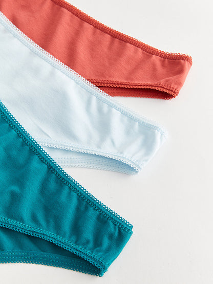 Plain Brazilian Panties 3 Pack