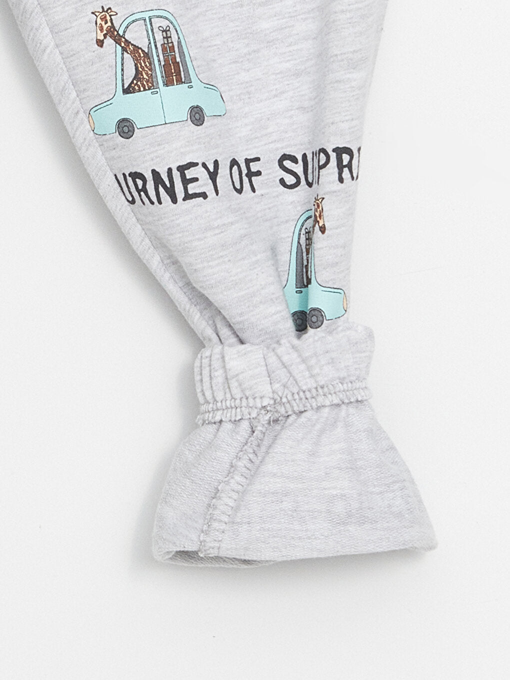 Crew Neck Printed Baby Boy Suit