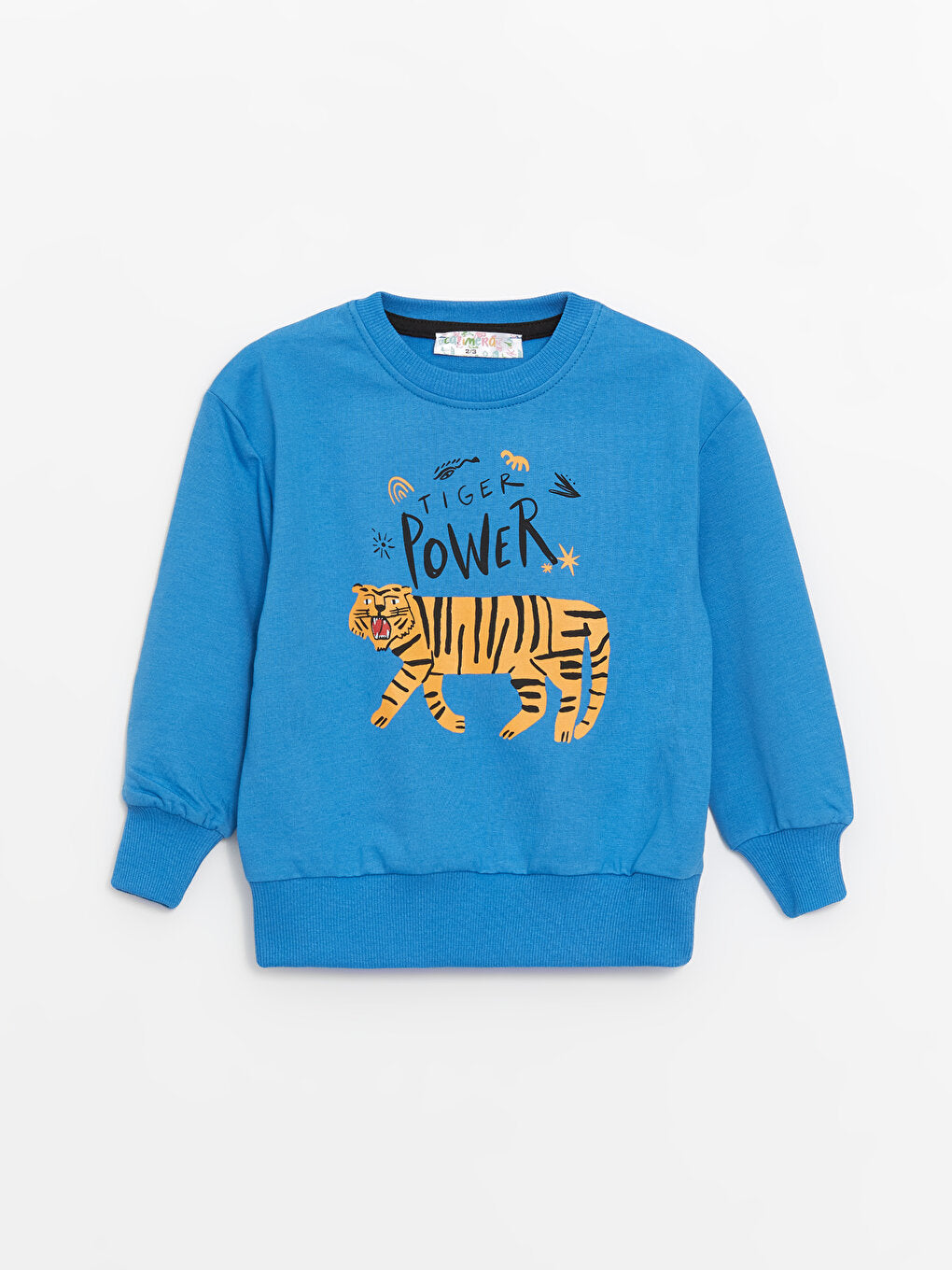 Crew Neck Printed Baby Boy Suit