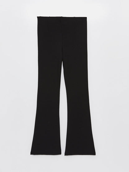 Extra Slim Fit Straight Flare Leg Women's Trousers