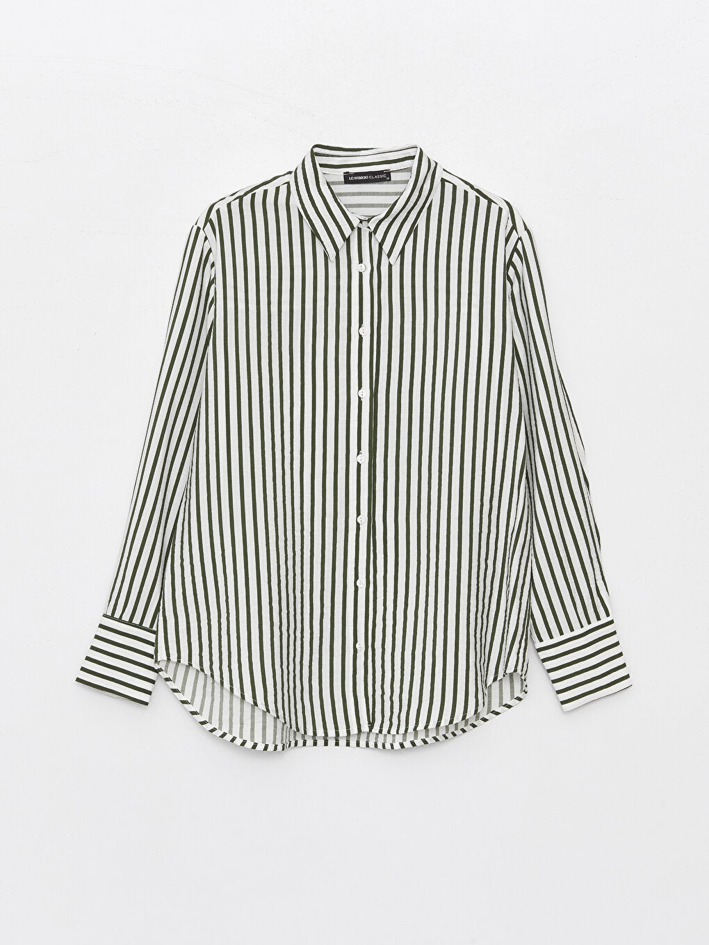 Striped Long Sleeve Women's Shirt