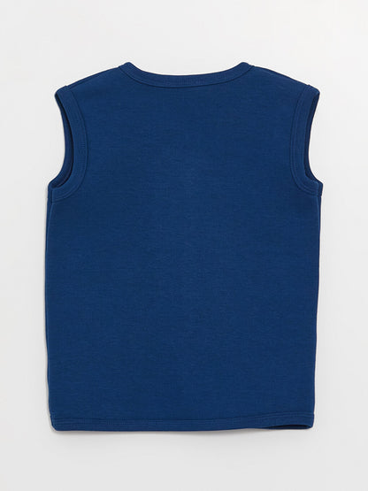 V-Neck Baby Boy Vest