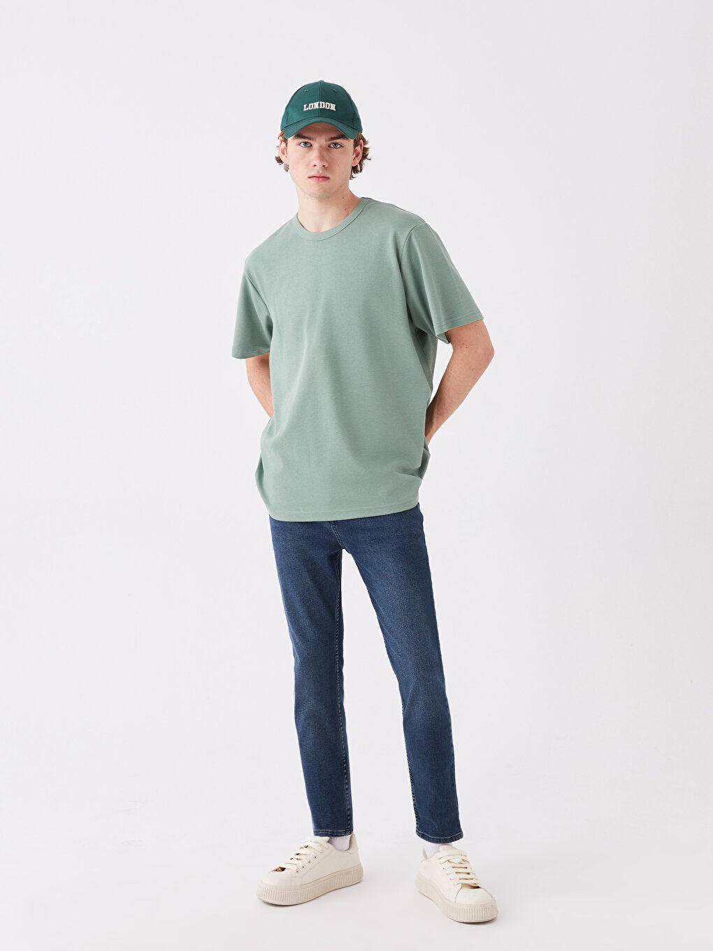 730 Carrot Pattern Men's Jean Trousers