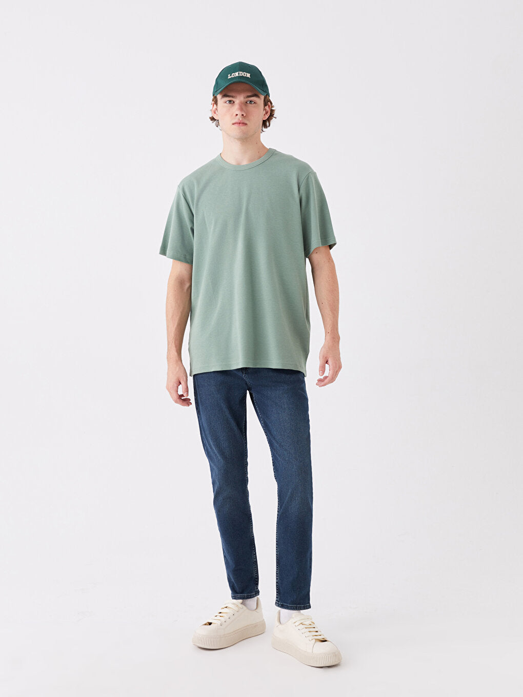 730 Carrot Pattern Men's Jean Trousers