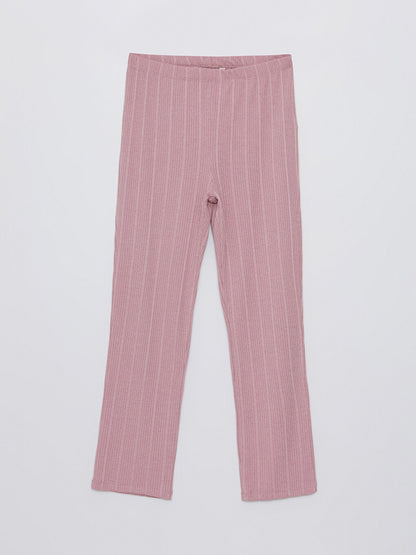 Women's Elastic Waist Plain Pajama Bottoms