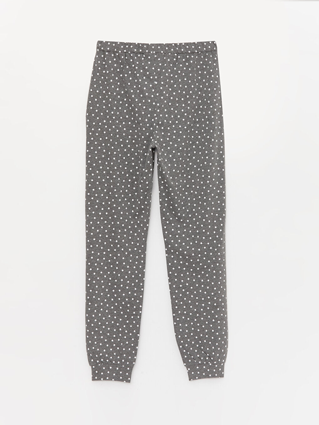 Polka Dot Women's Jogger Pajama Bottom with Elastic Waist