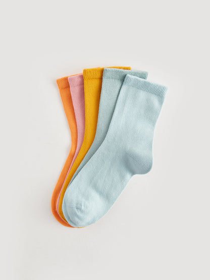 Basic Girl's Sock Socks 5-pack