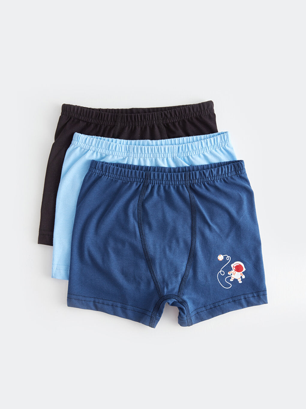 Printed Boy's Boxer 3-Piece