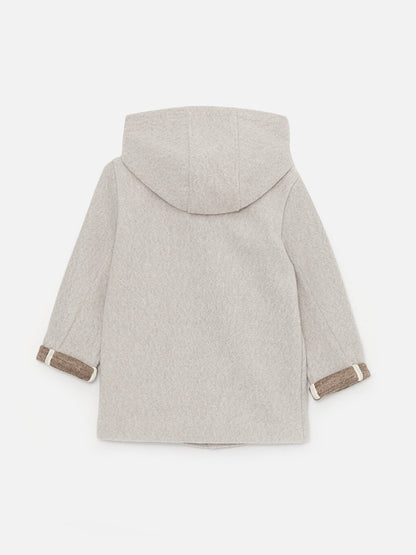 Hooded Baby Boy Cashmere Coat