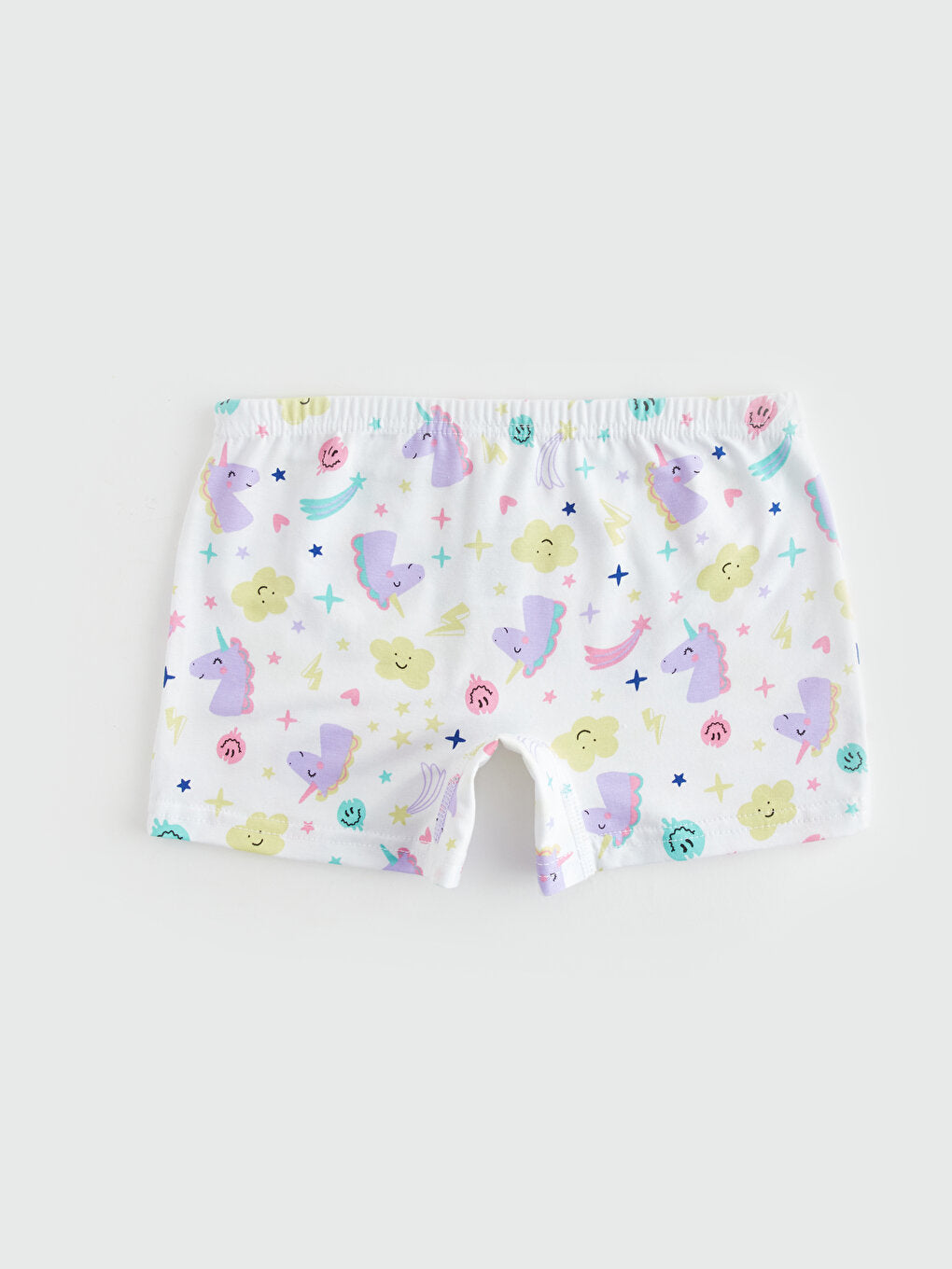 Printed Cotton Girl's Boxer