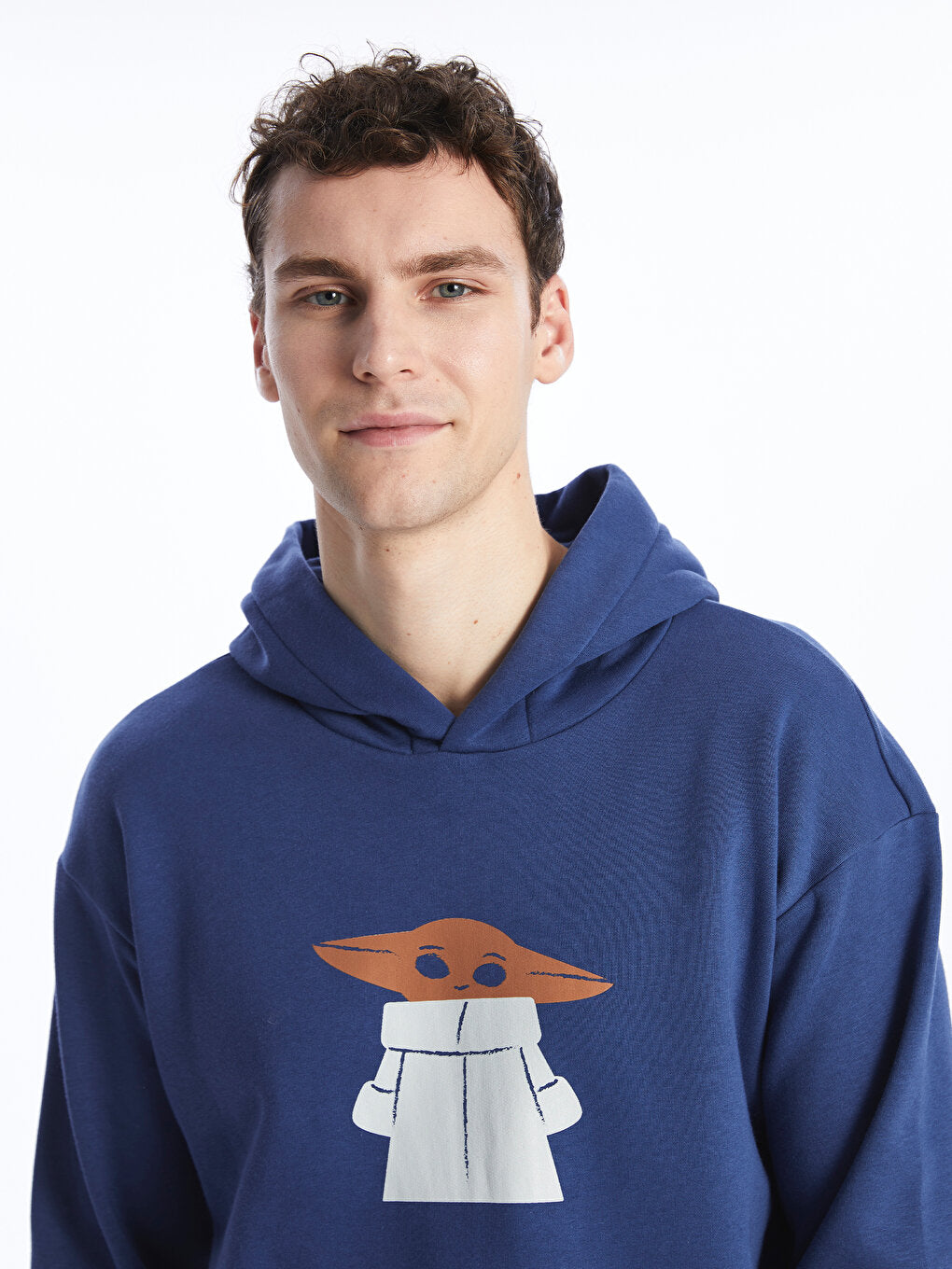 Long Sleeve Printed Men's Hoodie