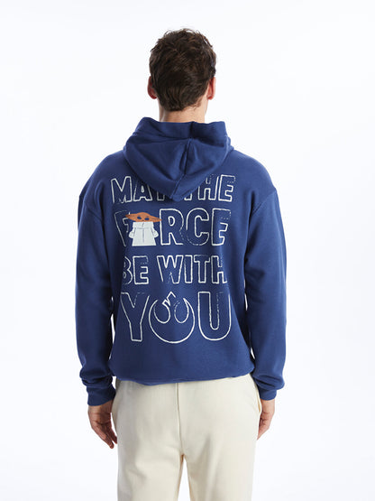 Long Sleeve Printed Men's Hoodie