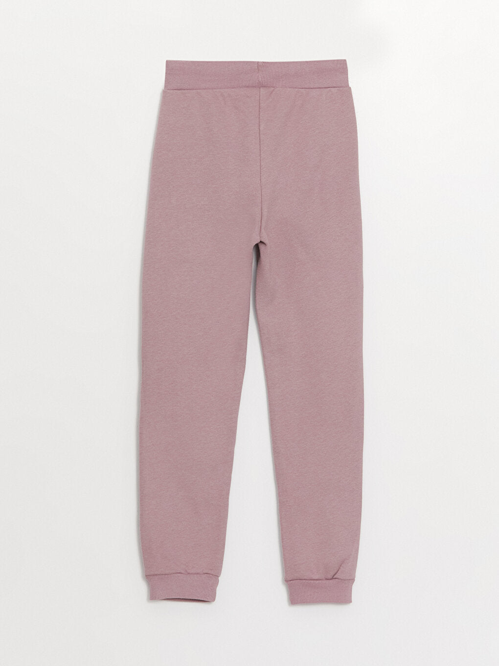 Basic Girl's Jogger Sweatpants with Elastic Waist