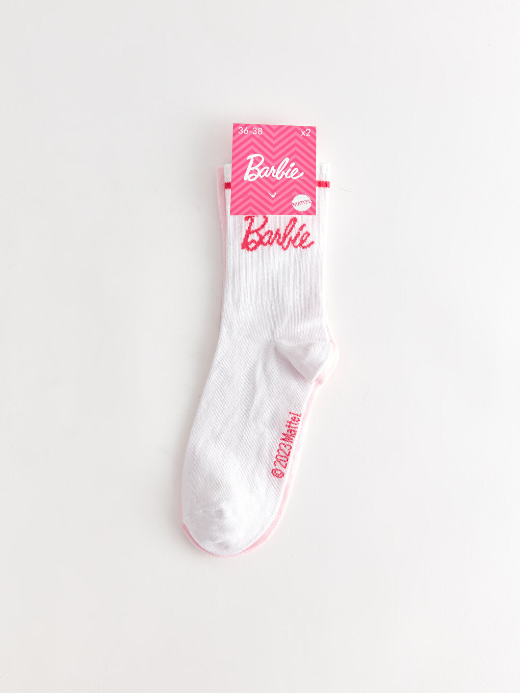 Barbie Printed Women's Socks 2 Pack