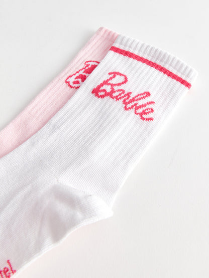 Barbie Printed Women's Socks 2 Pack