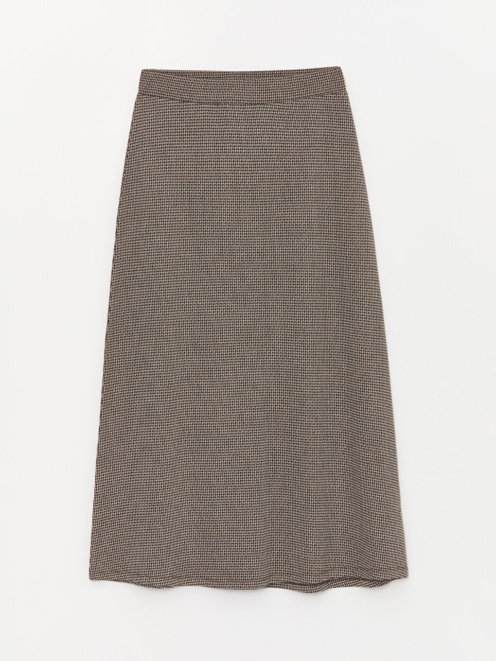 Patterned Women's Skirt with Elastic Waist