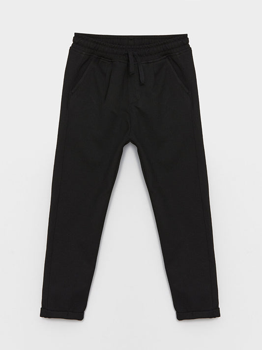 Elastic Waist Boy Trousers