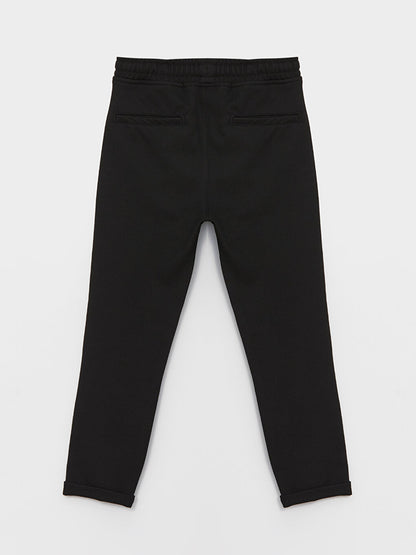 Elastic Waist Boy Trousers