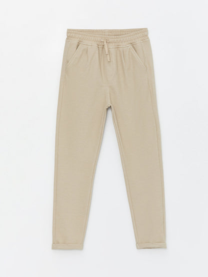 Elastic Waist Boy Trousers