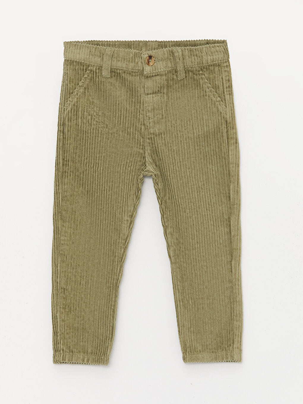 Basic Baby Boy Velvet Trousers