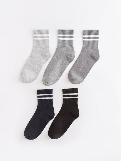 Striped Boy Socks 5-pack